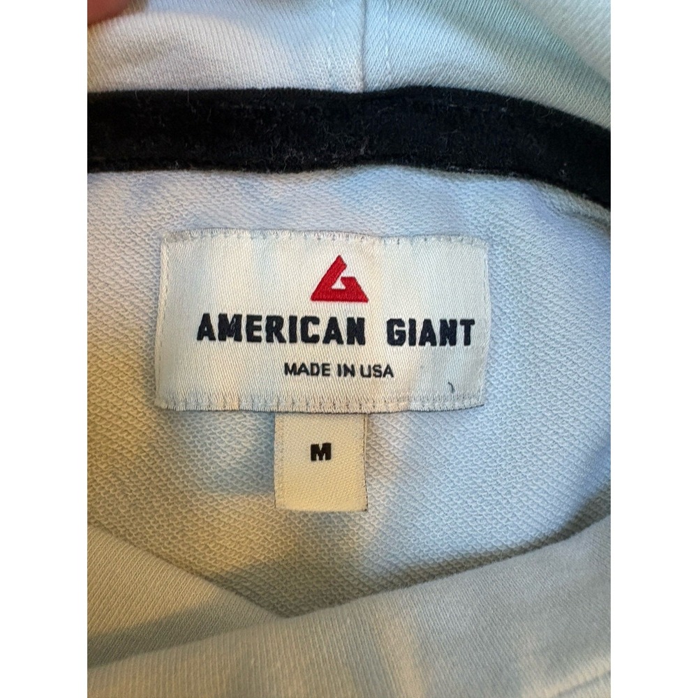 American Giant Hoodie Dress Women's M White Pullover Athleisure Cozy Layering - Picture 3 of 6